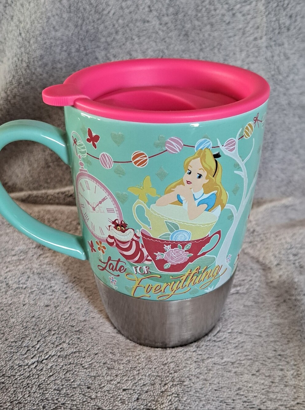 Vintage DISNEY Mug with Alice in Wonderland design